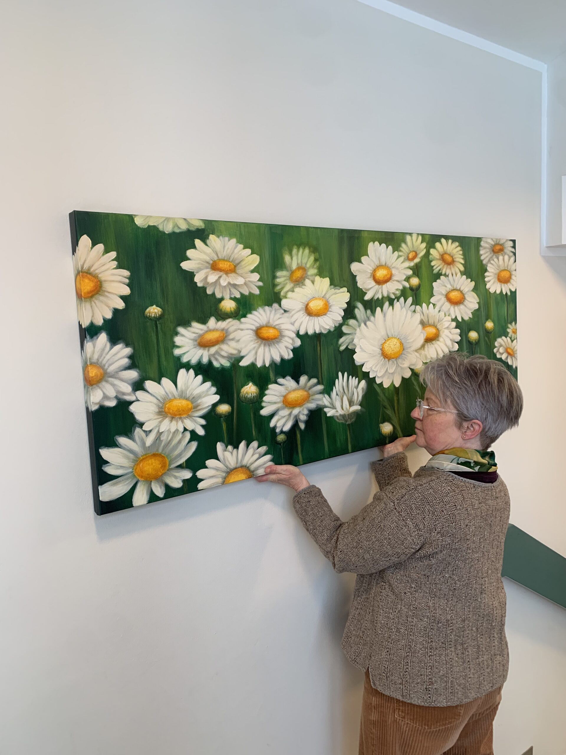 Farbe für unseren Treffpunkt – Danke, Ulrike!