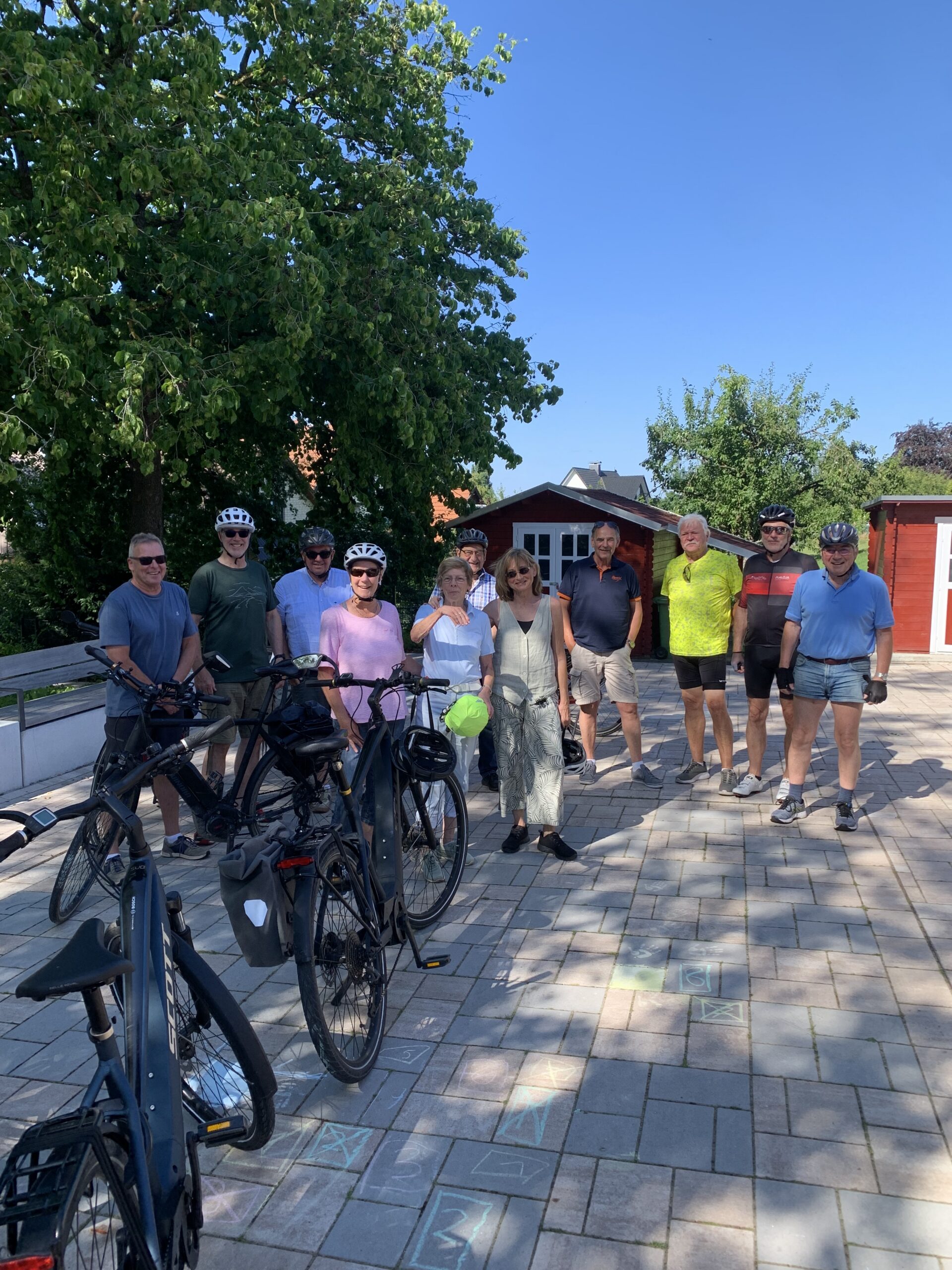 Tour de Diestelbruch – unsere erste gemeinsame Radtour