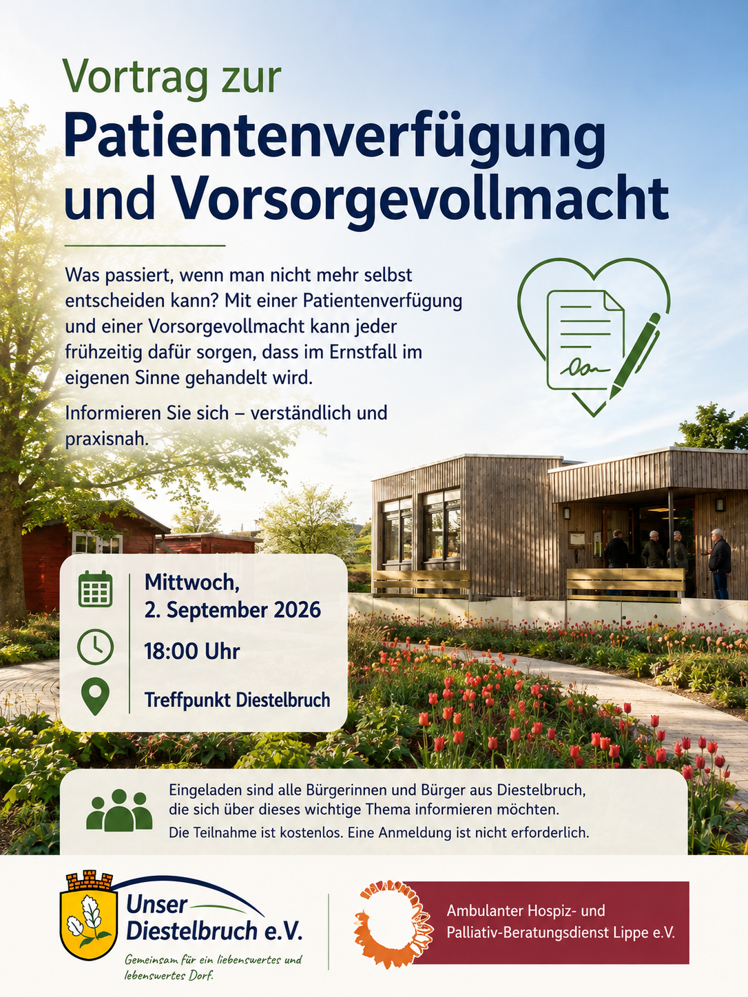 Gut vorsorgen – Patientenverfügung und Vorsorgevollmacht